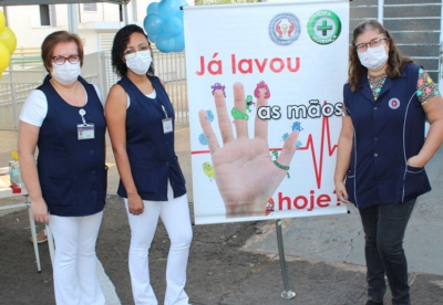 Santa Casa de Marília desenvolve atividades no Dia Mundial da Higiene das Mãos 