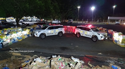 Caminhoneiro é preso pela Polícia Rodoviária com mais de 12 toneladas de maconha