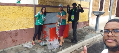 Torcida Mancha Verde realiza festa para crianças em Marília