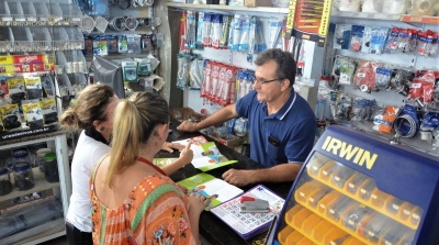 Saúde encerra com panfletagem no comércio e palestras a Campanha #EletricidadeMata