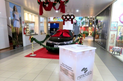 Esmeralda Shopping lança campanha inédita de Natal com sorteio de carro