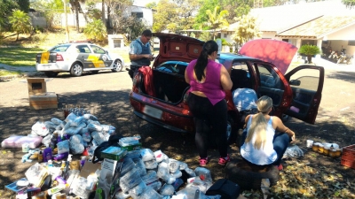 Mulheres são detidas com contrabando na SP-333