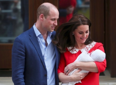 Nasce o terceiro filho do príncipe William e de Kate Middleton