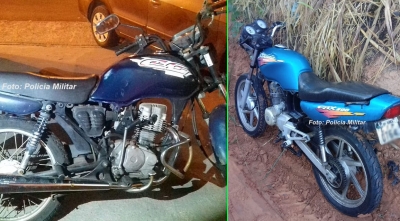 Polícia Militar recupera motos furtadas em Pompeia e Garça