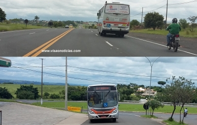 Av. República intransitável faz ônibus mudar trajeto para Distrito
