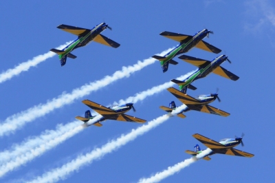 Fumaça comemora 65 anos com demonstração 