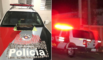 Homem é preso por tráfico na zona Sul