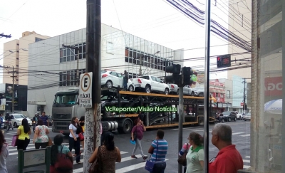 Acidentes mobilizam policiamento por toda a cidade