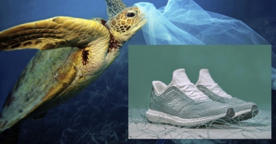 Adidas já vendeu 6 milhões de tênis feitos com plástico retirado do oceano