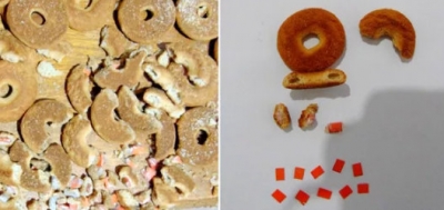 Maconha sintética é encontrada em pacotes de rosquinhas