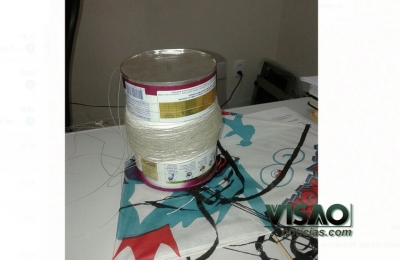 Rapaz de 18 anos é detido com linha chilena