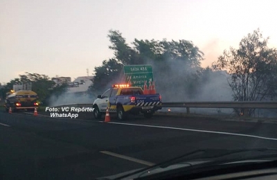 Sem chuva, a rotina de sempre: focos de incêndio