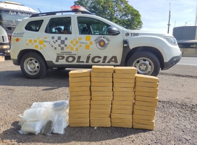  Mais um traficante paraguaio é preso com drogas pela Polícia Rodoviária