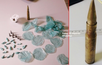 Operação apreende drogas e munição ponto 50