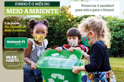 Dia Mundial do Meio Ambiente: importante compromisso do Sistema Unimed com nosso planeta e pessoas