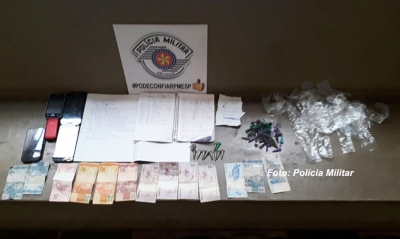 Traficantes são presos pela PM em pacata cidade da região 