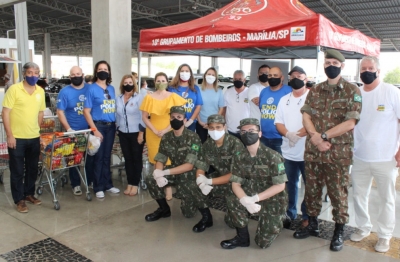 Primeira ação da Campanha 