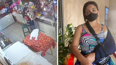 Homem que agrediu funcionária de padaria após pedido para usar máscara deixa penitenciária