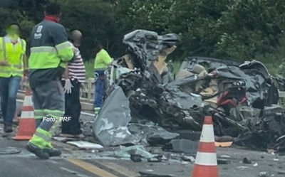 PRF localiza motorista causador de grave acidente na BR-153, próximo a Marília