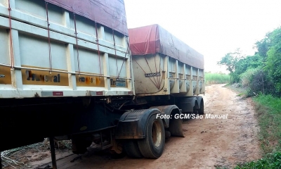 Caminhoneiro é sequestrado. Alvo dos criminosos eram as rodas do veículo
