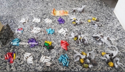 Lider de facção criminosa em Marília é preso com drogas