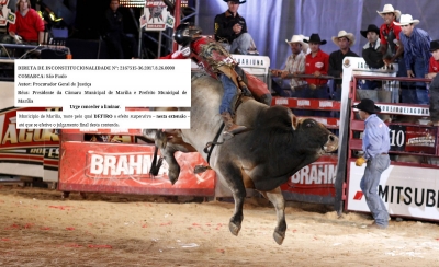 Tribunal de Justiça derruba artigos da lei que trata da realização de rodeios em Marília
