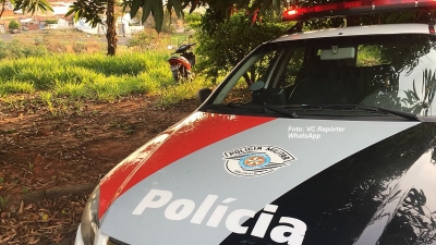 PM recupera moto roubada de madrugada