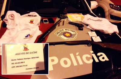Força Tática prende falsos agentes de saúde. Eles iriam praticar assalto e sequestro