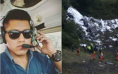 Comissário nega ter ficado em posição fetal durante queda de voo da Chapecoense