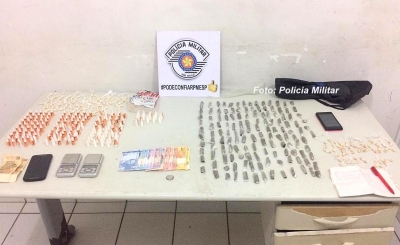 Polícia Militar apreende mais drogas na vila Barros