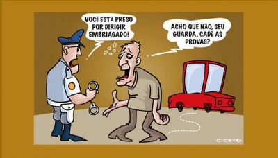 Homem "apronta" ao dirigir embriagado e acaba preso pela PM