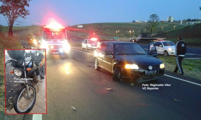 Rapaz perde parte da perna em grave acidente