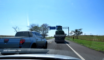 Campanha educativa alerta motoristas sobre o excesso de velocidade na BR-153