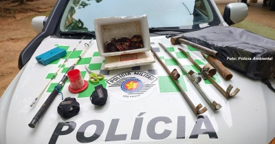 Operação Piracema: polícia Ambiental flagra pescadores no rio do Peixe