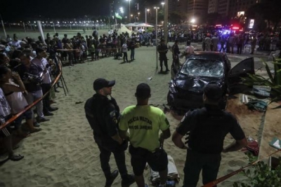 Atropelamento em Copacabana deixa um morto e 16 feridos
