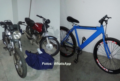 Polícia Militar descobre desmanche de motos na zona Sul. Cinco são presos