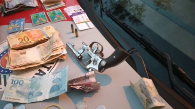 Homem é preso após assalto em posto de combustível