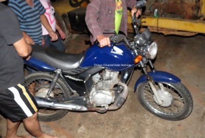 Motociclista sofre acidente na zona Oeste