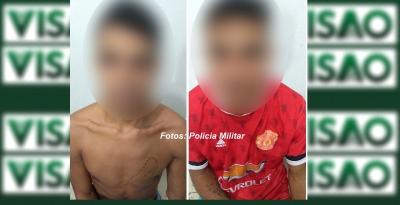 Em família! Irmãos condenados por assalto são capturados pela Polícia Militar