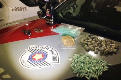 Traficante tenta fugir da Força Tática e acaba preso