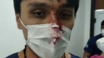 Revoltado com diagnóstico, paciente cospe e dá soco em médico