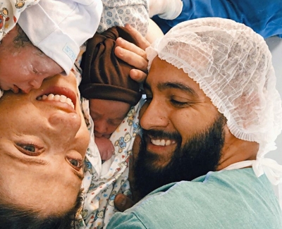 Casal engravida de gêmeos depois de 32 tentativas