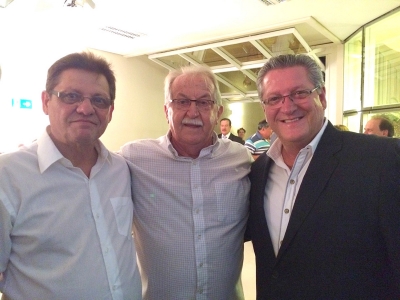 Pedro Pavão prestigia inauguração do Sincomerciarios 