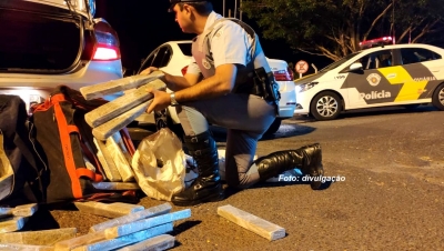 Polícia Rodoviária apreende 200 quilos de maconha, na região