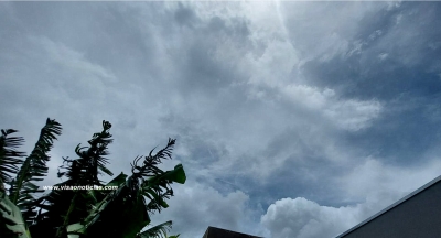 Fim de semana continuará com muito calor e pancadas de chuva