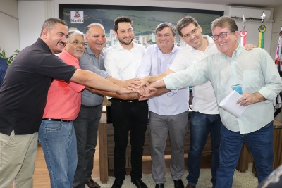 Prefeito Daniel Alonso destaca sintonia com o governo do Estado