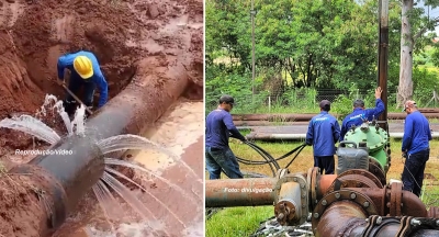 Depois da zona sul, agora centro e regiões norte e oeste de Marília ficam sem água