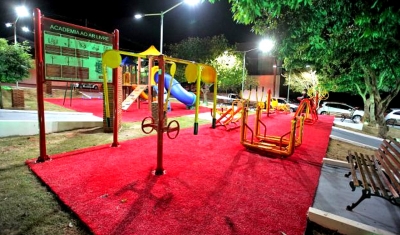 Prefeitura de Pompeia inaugura área de lazer no Jardim Boa Vista