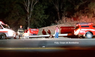 Mulheres ficam feridas em capotamento na BR-153