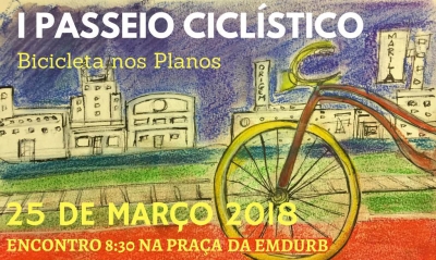 ONG realiza passeio ciclístico e cobra ciclovia em Marília